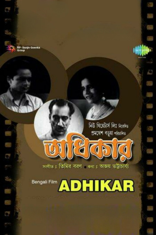 Movie poster for Adhikar (1939)