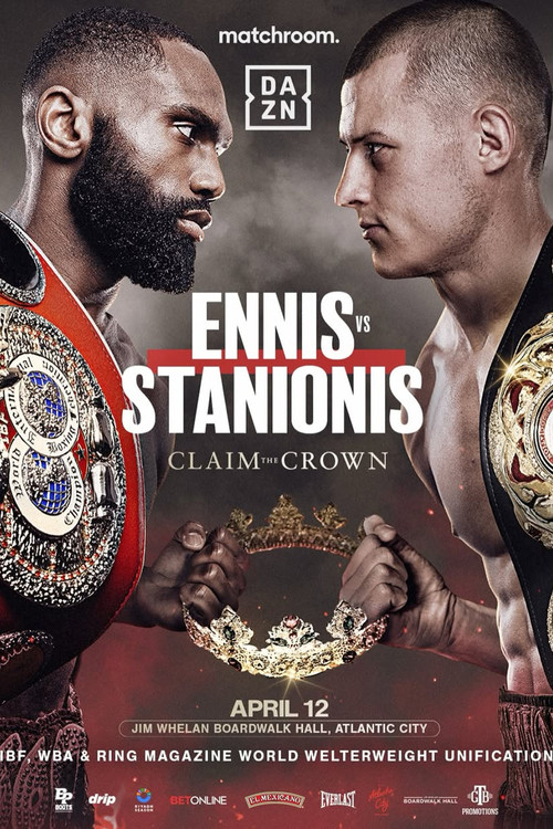 Movie poster for Jaron Ennis vs. Eimantas Stanionis (2025)