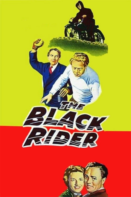 Movie poster for The Black Rider (1954)