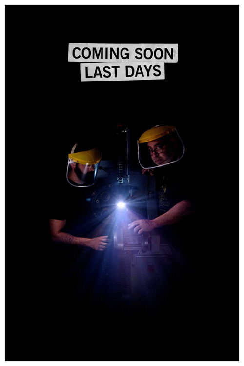 Movie poster for Coming Soon Last Days (2021)