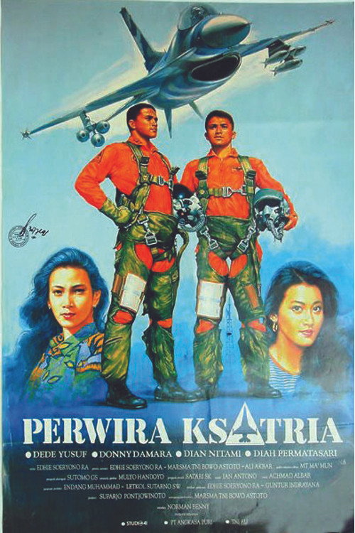Movie poster for Perwira dan Ksatria (1990)