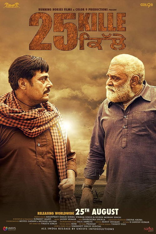 Movie poster for 25 Kille (2016)