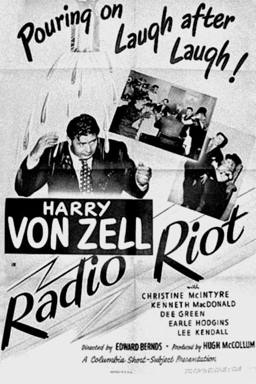 Movie poster for Radio Riot (1949)