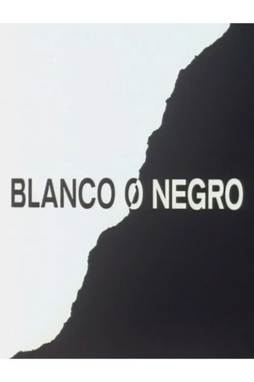 Movie poster for Blanco o negro (1990)