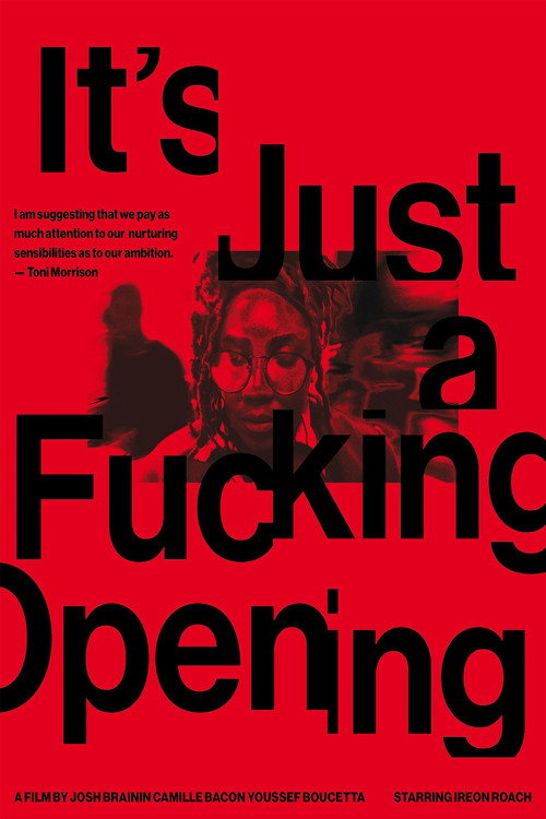 Movie poster for It's Just a Fucking Opening (2025)