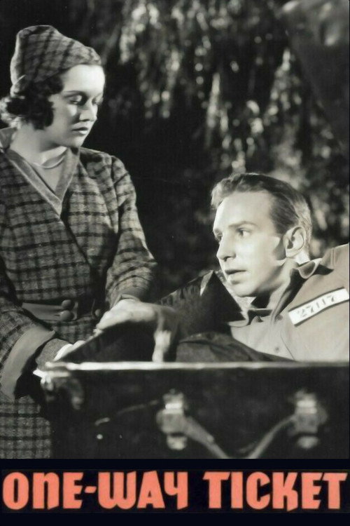 Movie poster for One Way Ticket (1935)