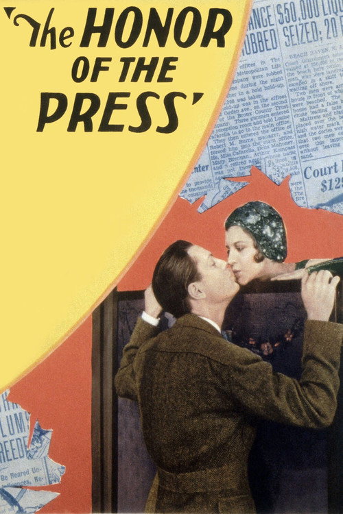 Movie poster for The Honor of the Press (1932)
