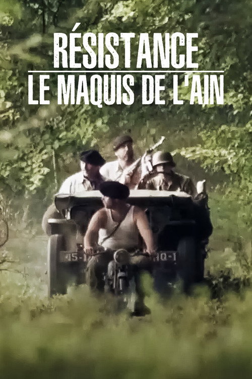 Movie poster for Résistance : Le Maquis de l'Ain (2020)