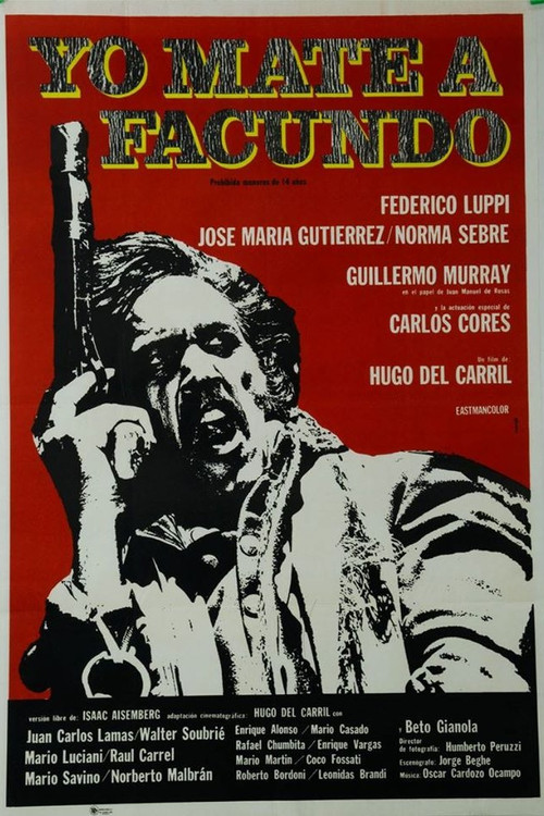 Movie poster for I Did Kill Facundo (1975)
