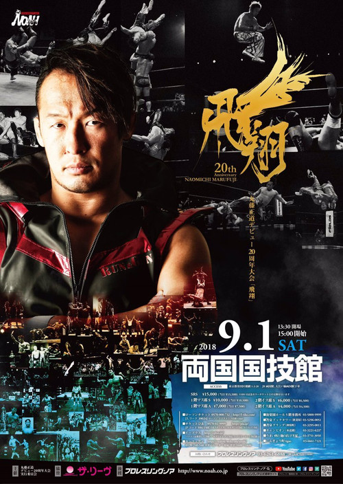 Movie poster for NOAH: Naomichi Marufuji 20th Anniversary Show (2018)