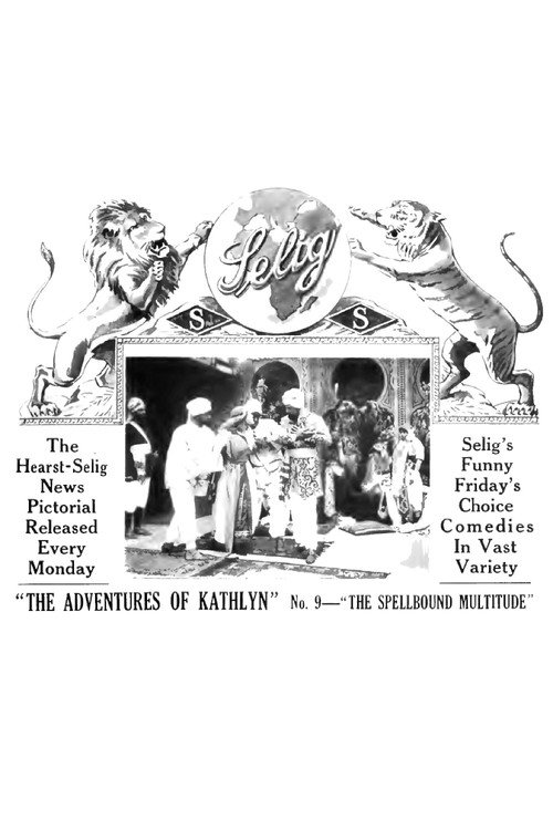 Movie poster for The Spellbound Multitude (1914)