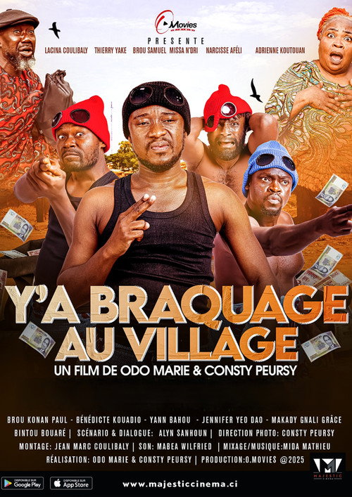 Movie poster for Y'a Braquage Au Village (2026)