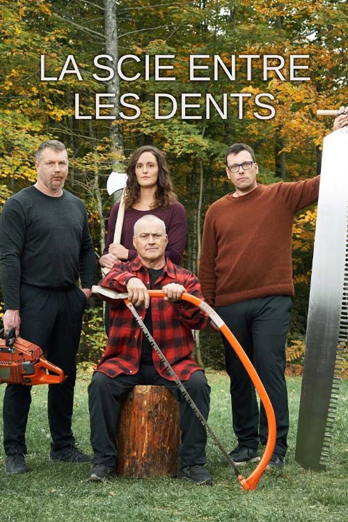 Series poster for La scie entre les dents (2023)