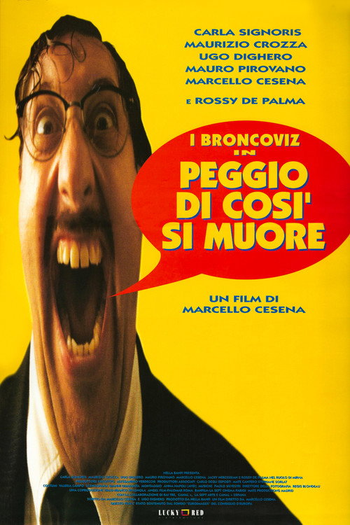 Movie poster for Peggio di così si muore (1995)