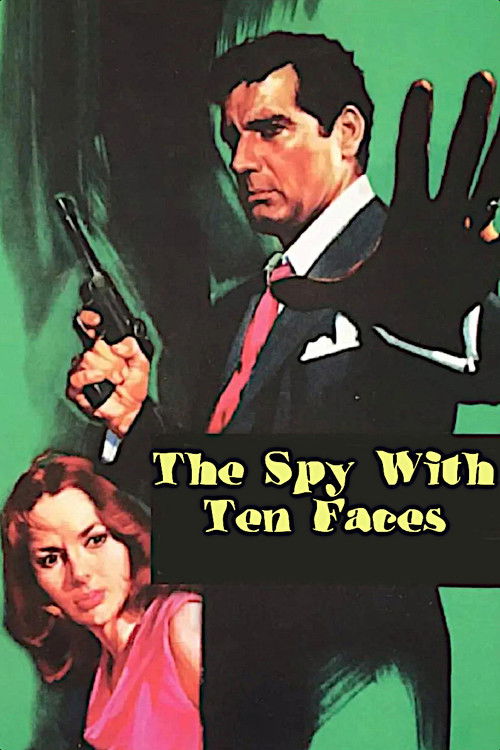 Movie poster for The Spy with Ten Faces (1966)