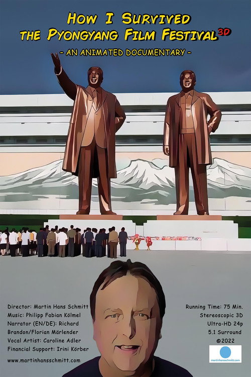 Movie poster for How I Survived the Pyongyang Film Festival 3D (2022)