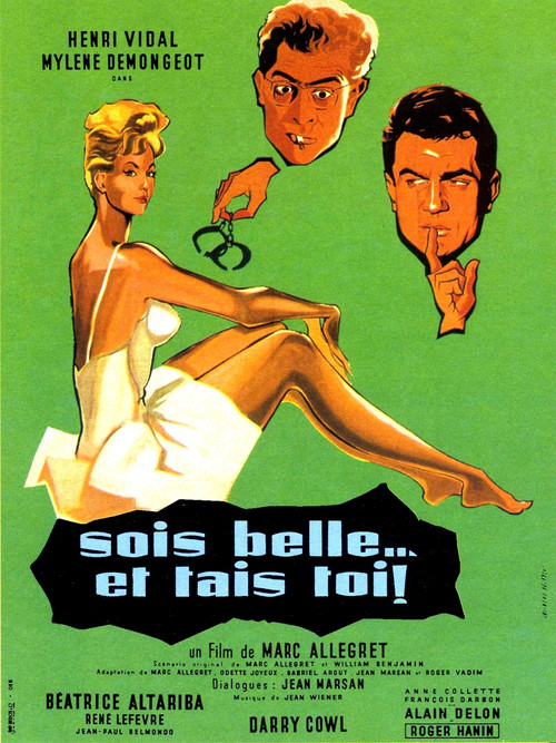Movie poster for Be Beautiful and Shut Up (1958)