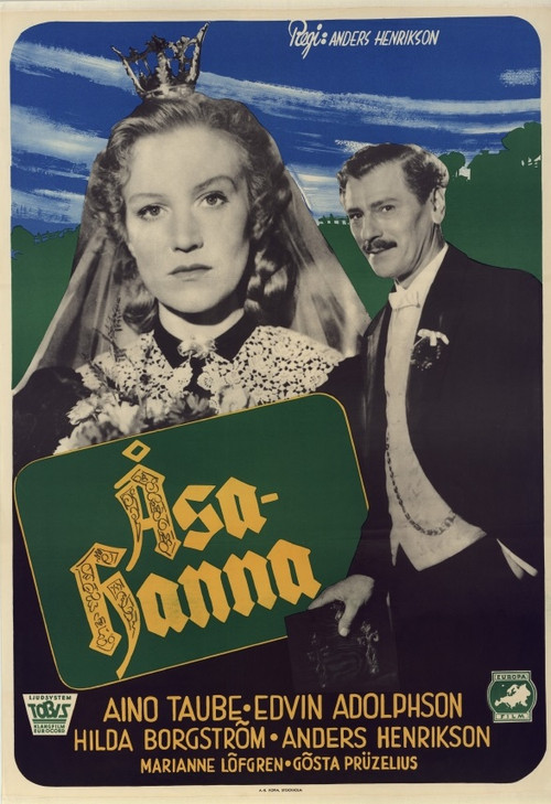 Movie poster for Åsa-Hanna (1946)