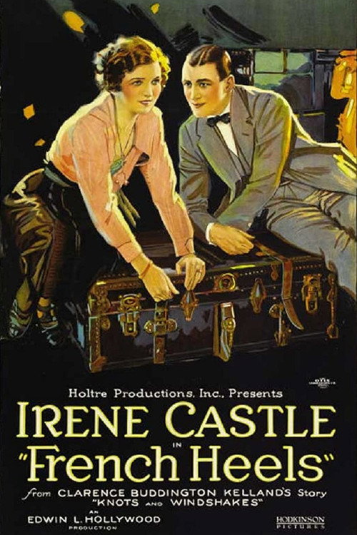 Movie poster for French Heels (1922)