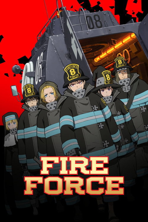 Series poster for Fire Force (2019)