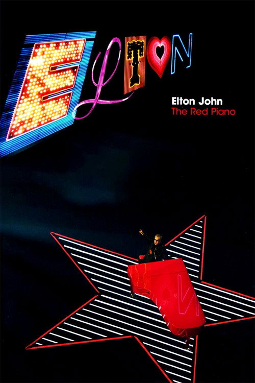 Movie poster for Elton John: The Red Piano (2005)