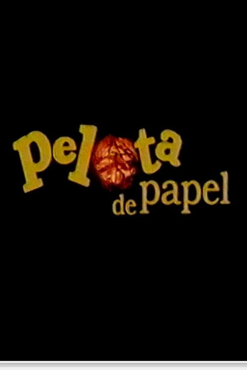 Movie poster for Pelota de papel (1998)