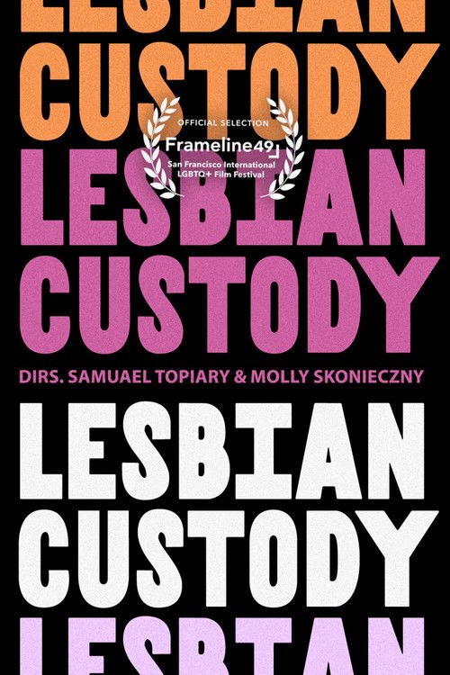 Movie poster for Lesbian Custody (2025)