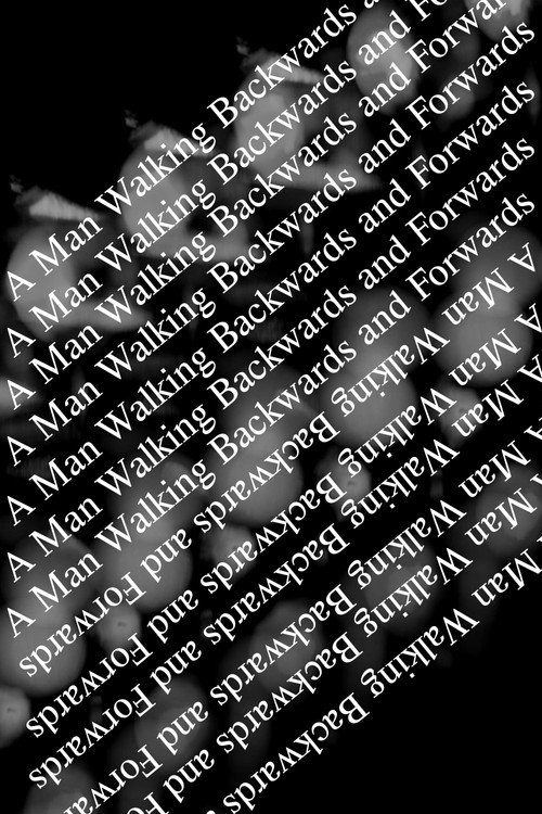 Movie poster for A Man Walking Backwards and Forwards (2024)