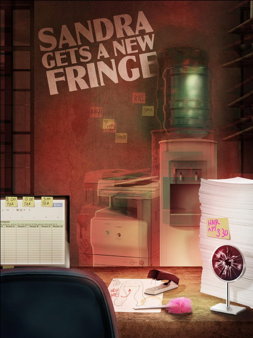 Movie poster for Sandra Gets A New Fringe (2023)