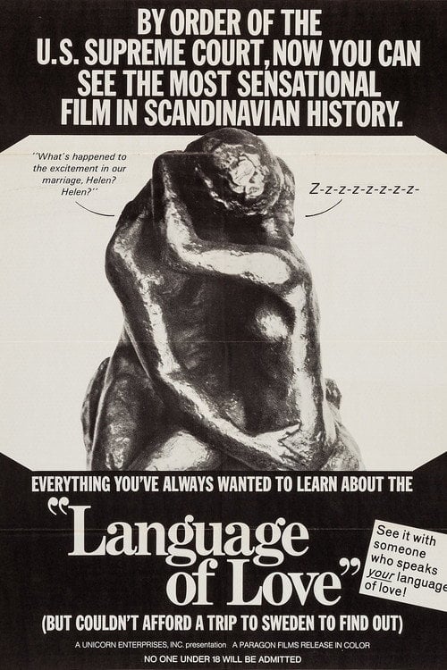 Movie poster for Language of Love XYZ (1971)