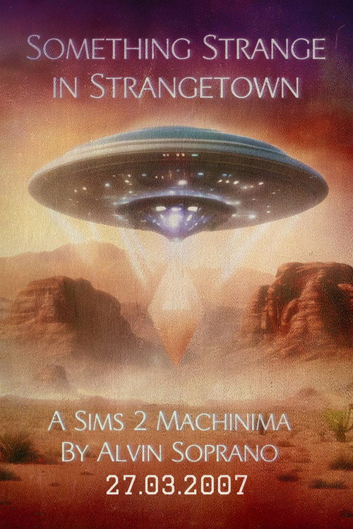 Movie poster for Something Strange in Strangetown (2007)