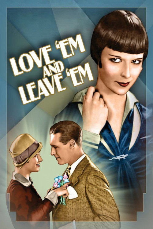 Movie poster for Love 'Em and Leave 'Em (1926)