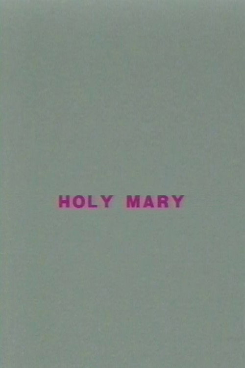 Movie poster for Holy Mary (1991)