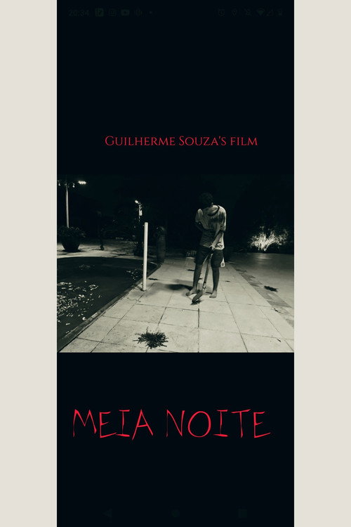 Movie poster for MEIA NOITE- MIDNIGHT HORROR (2025)