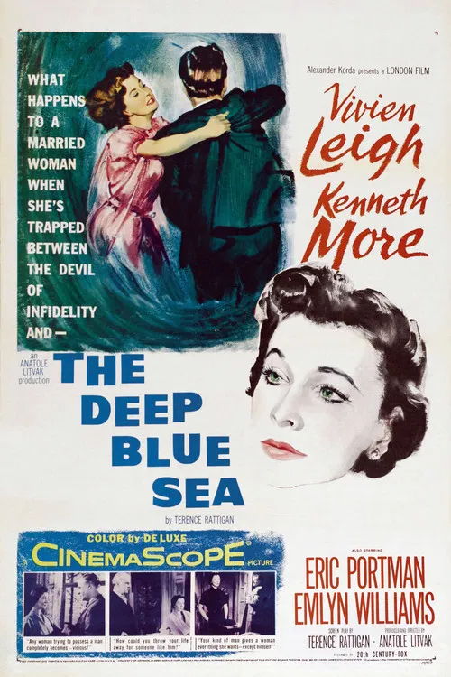 Movie poster for The Deep Blue Sea (1955)