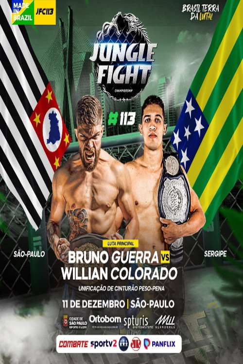 Movie poster for Jungle Fight 113 (2022)