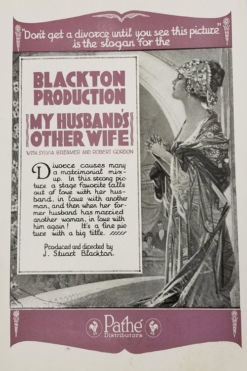 Movie poster for My Husband's Other Wife (1920)