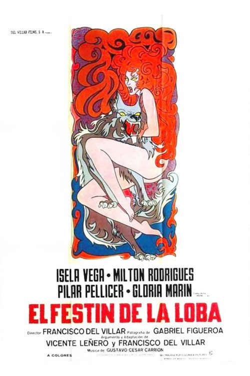 Movie poster for The She Wolf's Orgy (1972)
