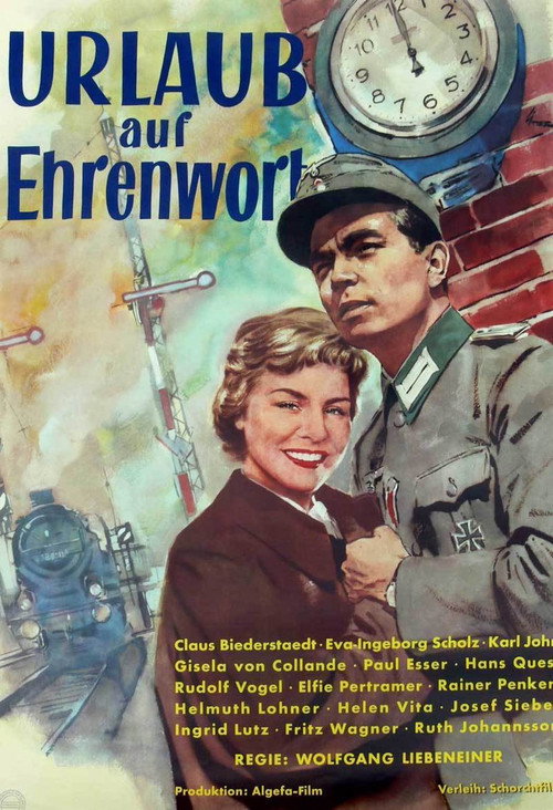 Movie poster for Furlough on Word of Honor (1955)