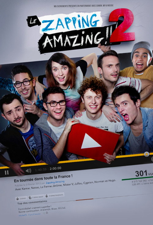 Movie poster for Le Zapping Amazing 2 (2013)