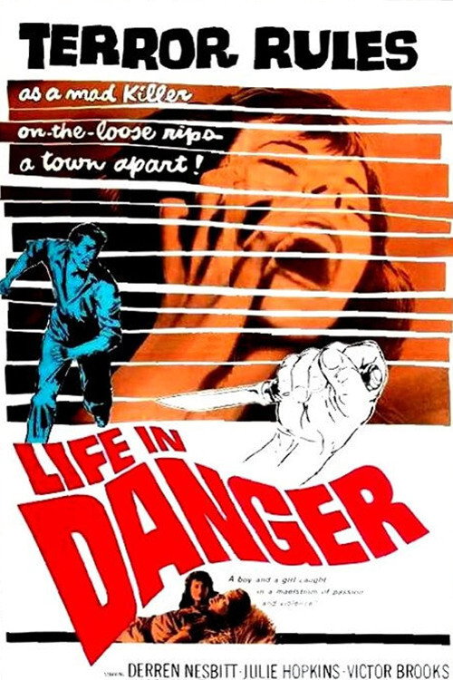 Movie poster for Life in Danger (1959)