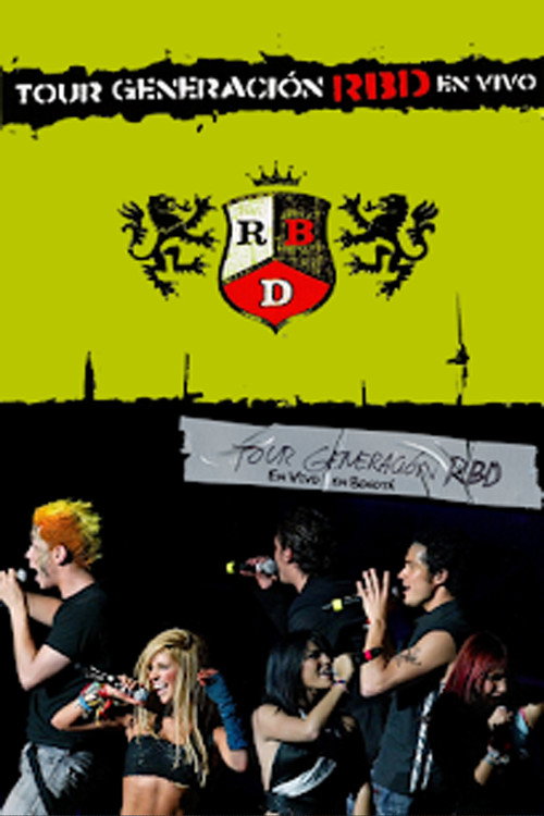 Movie poster for Tour Generación En Vivo En Bogotá (2005)