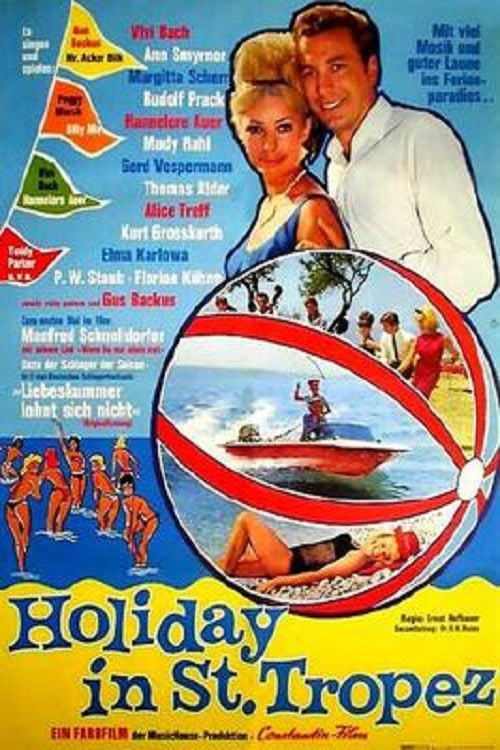 Movie poster for Holiday in St. Tropez (1964)