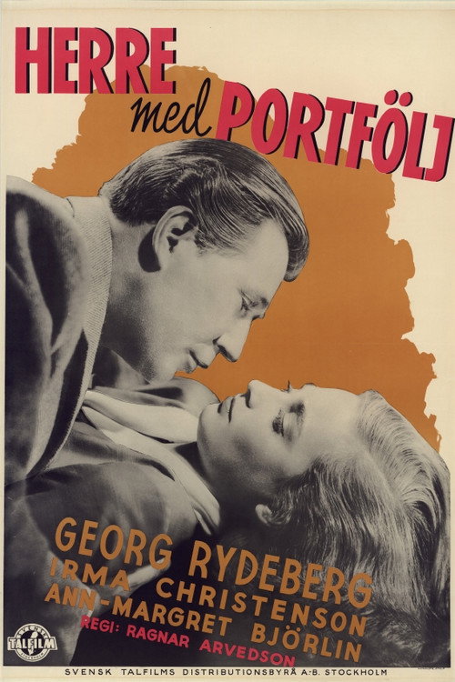 Movie poster for Herre med portfölj (1943)