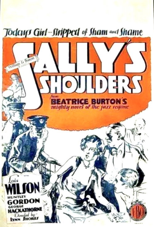 Movie poster for Sally's Shoulders (1928)