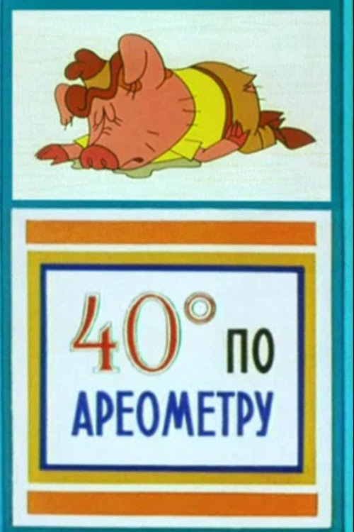 Movie poster for Сорок градусов по ареометру (1981)