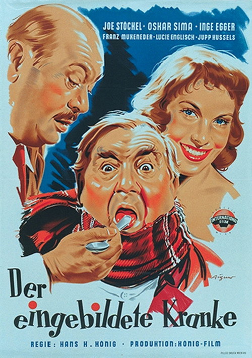 Movie poster for Der eingebildete Kranke (1952)