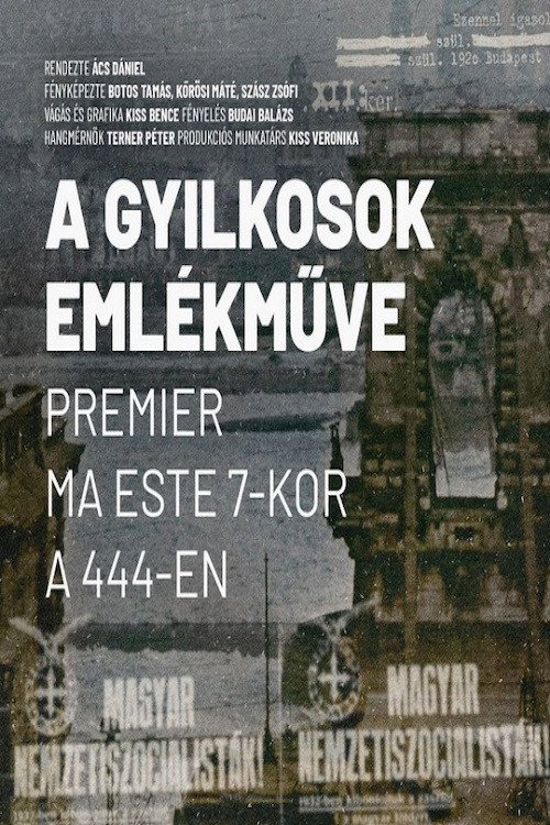Movie poster for Monument to the Murderers (2021)