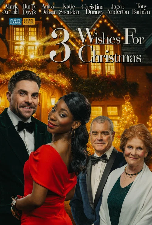 Movie poster for 3 Wishes for Christmas (2025)