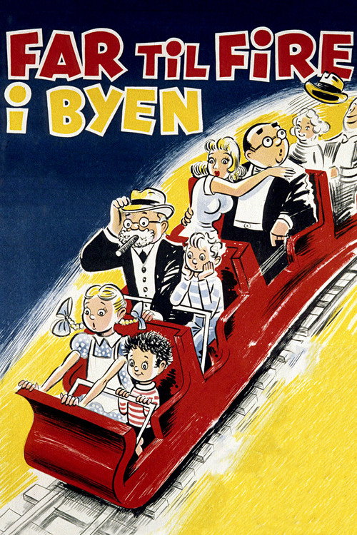 Movie poster for Father of Four: In the City (1956)